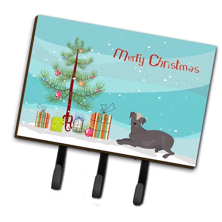 Carolines Treasures Ecuadorian Hairless Dog Christmas Tree Leash or Key Holder CK3499TH68
